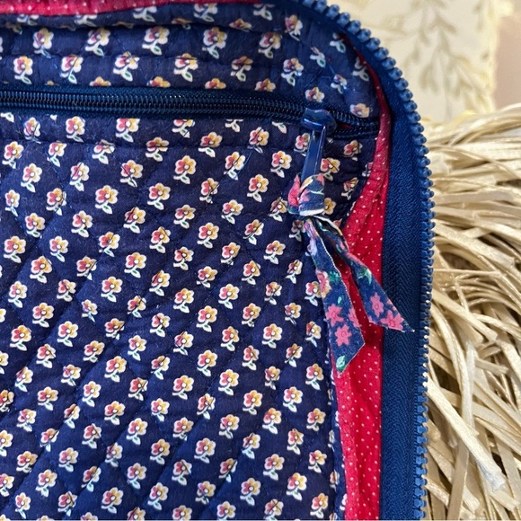 Vintage VERA BRADLEY Royal 1992 Business Bag Tech Laptop Handled Case Indiana - Picture 13 of 17